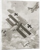 World War I Plane Fight by Anonymous