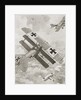 World War I Plane Fight by Anonymous