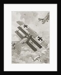 World War I Plane Fight by Anonymous