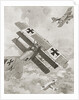 World War I Plane Fight by Anonymous