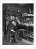 Alphonse Daudet Sitting in Studio by Anonymous