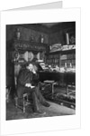 Alphonse Daudet Sitting in Studio by Anonymous