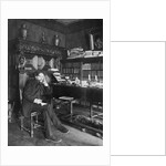 Alphonse Daudet Sitting in Studio by Anonymous