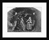Painter Dante Gabriel Rossetti with His Family by Anonymous