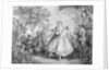 Illustration Depicting Gracious Ballet Dancer by Anonymous