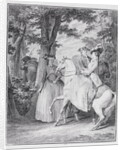 Meeting of Aristocrats at Bois De Boulogne in Eighteenth Century by Anonymous
