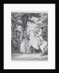 Meeting of Aristocrats at Bois De Boulogne in Eighteenth Century by Anonymous