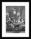 Le Souper Fin Engraving by Jean-Michel Moreau