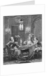 Le Souper Fin Engraving by Jean-Michel Moreau