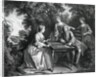 Aristocrats Playing Tric-Trac by Anonymous