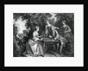 Aristocrats Playing Tric-Trac by Anonymous