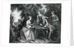 Aristocrats Playing Tric-Trac by Anonymous
