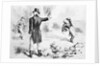 Illustration of the Duel Between Alexander Hamilton and Aaron Burr by Anonymous
