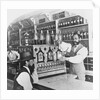 Worker Pouring Soda for Customer by Anonymous
