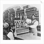 Worker Pouring Soda for Customer by Anonymous