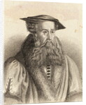 Heinrich Bullinger Wearing Hat by Anonymous