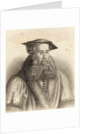 Heinrich Bullinger Wearing Hat by Anonymous