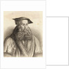 Heinrich Bullinger Wearing Hat by Anonymous