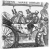 Illustration on Subject of Cholera Fear Among New York Citizens by Anonymous