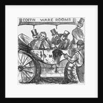 Illustration on Subject of Cholera Fear Among New York Citizens by Anonymous