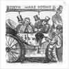 Illustration on Subject of Cholera Fear Among New York Citizens by Anonymous