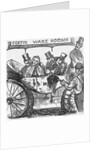 Illustration on Subject of Cholera Fear Among New York Citizens by Anonymous