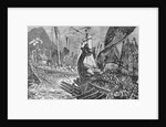 Ships at Battle Scene by Anonymous