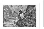 Ships at Battle Scene by Anonymous