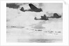 German Bombers in Flight over English Channel by Anonymous