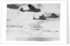 German Bombers in Flight over English Channel by Anonymous