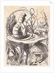 Alice and the Caterpillar by John Tenniel