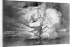 Battleship Maine Being Destroyed by Anonymous