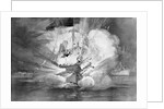 Battleship Maine Being Destroyed by Anonymous