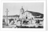 Painting of Mission Santa Clara de Asis in the Old Days by Anonymous