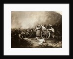 Battle Scene with Molly Pitcher by Anonymous