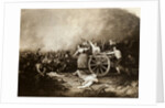 Battle Scene with Molly Pitcher by Anonymous