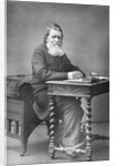 Writer John Ruskin at Desk by Anonymous