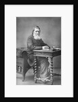 Writer John Ruskin at Desk by Anonymous