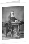 Writer John Ruskin at Desk by Anonymous