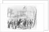 Illustration of a Crowd Gathered at the State Capitol in Montgomery by Anonymous