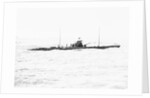 German Submarine on Raid in Atlantic by Anonymous