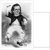 Illustration of Boy with Firecrackers by Anonymous
