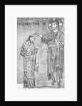 Christian Depiction with King Roger II by Anonymous
