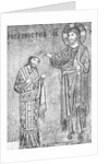 Christian Depiction with King Roger II by Anonymous