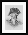 Steel Engraving of General John Burgoyne by Anonymous