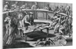 Man Dissecting Corpse at Anatomical Theater by Anonymous