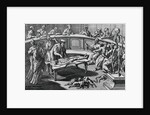 Man Dissecting Corpse at Anatomical Theater by Anonymous
