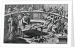 Man Dissecting Corpse at Anatomical Theater by Anonymous