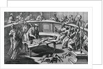 Man Dissecting Corpse at Anatomical Theater by Anonymous