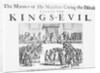 King Charles II Curing Scrofula by Anonymous